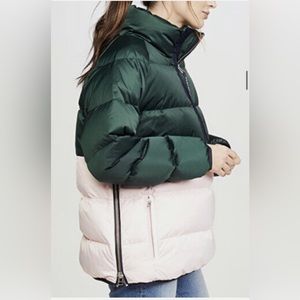 Tory Sport/ Tory Burch Down Satin Pullover Jacket , Size XS, NWOT